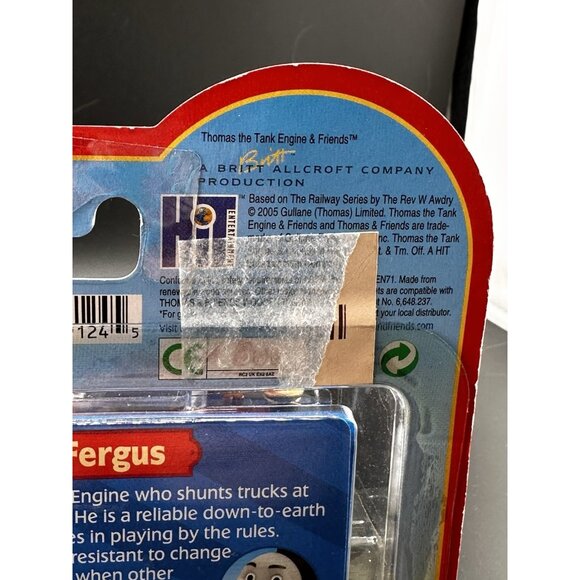 NWT Fergus Thomas Wooden Railway Train NOS Learning Curve Traction Engine 2005 - Picture 13 of 16